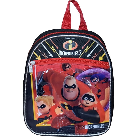 Incredibles 2 10" Backpack With Heat Seal Artwork