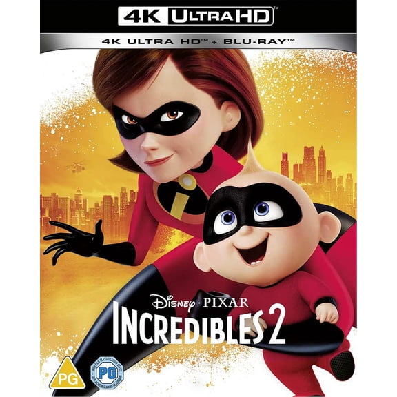 Incredibles 2 (4K Ultra HD) Brad Bird Catherine Keener Craig T. Nelson Holly Hunter Huck Milner