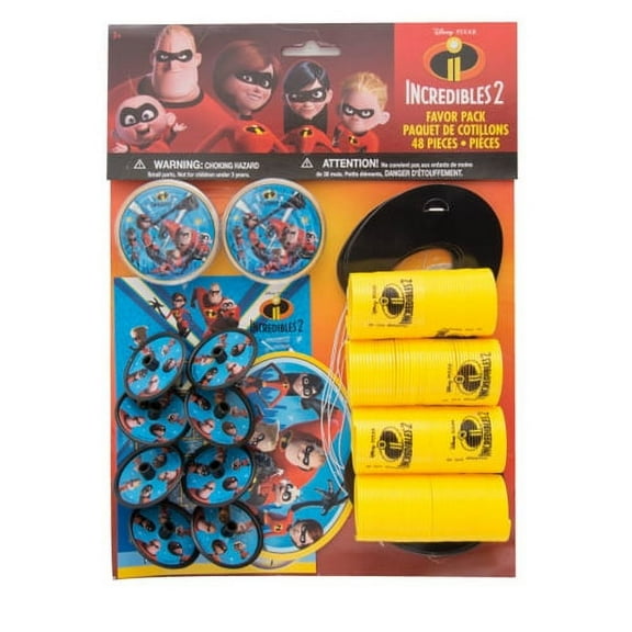 Incredibles 2 Favor Pack (48pc)