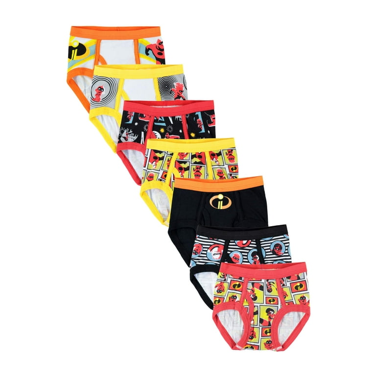 Incredibles 7pk Briefs ( Toddler Boys) 