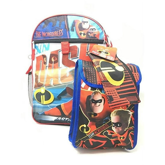 Incredibles (DASH) 5-Piece Backpack Set
