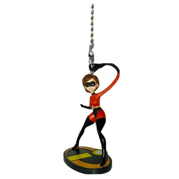Incredibles PVC Elastigirl Lamp Light Fan Pull Chain Figure Figurine New Gift 3"