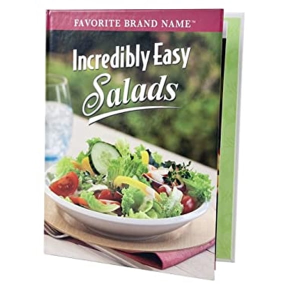 Pre-Owned Incredibly Easy Salads (Favorite Brand Name Recipes) (Hardcover-spiral) 1412716683 9781412716680