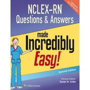 Incredibly Easy! Series(r): Nclex-RN Questions & Answers Made Incredibly Easy (Paperback)