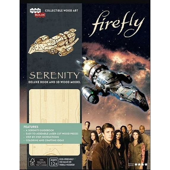 Incredibuilds: IncrediBuilds: Firefly: Serenity Deluxe Book and Model Set (Hardcover)