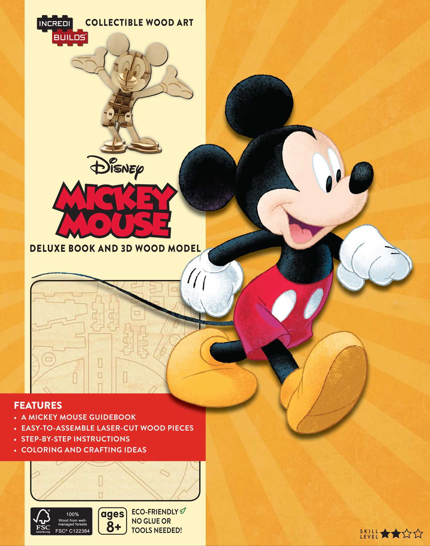 Incredibuilds: IncrediBuilds: Walt Disney: Mickey Mouse Deluxe Book and ...