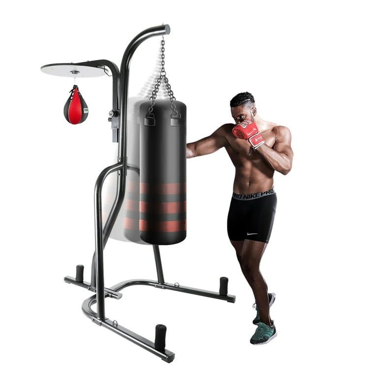 VEVORbrand Free Standing Punching Bag Stand, Unisex Boxing Set, Foldable  Single Station Heavy Bag Stand, Punching Ball, Boxing Punching Speed Ball