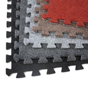 Incstores 2 x 2 Gray Foam Interlocking Floor Mats Waterproof, Eco-Friendly 6 Pack