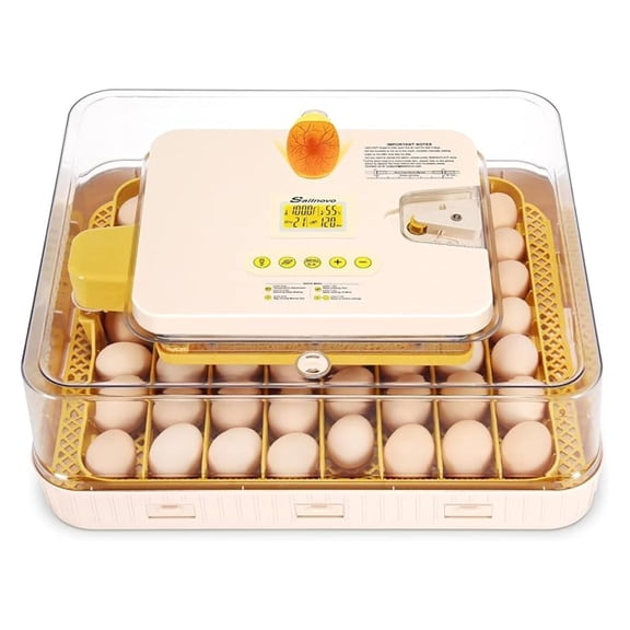 Incubators for Hatching Eggs 56 Egg Incubator with Auto Egg Turning and Auto Humidification, Temperature Control, Incubator for Chicken Quail Eggs, Perfect for Lab School Farm