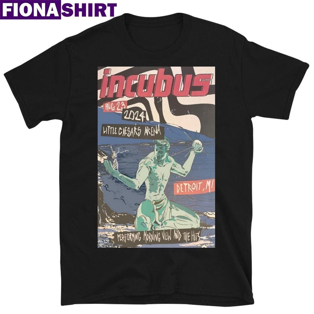 Incubus Aug 23 2024 Little Caesars Arena Concert Detroit Mi Shirt