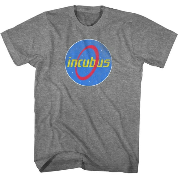 Incubus Ellipse Circle Graphite Heather T-Shirt
