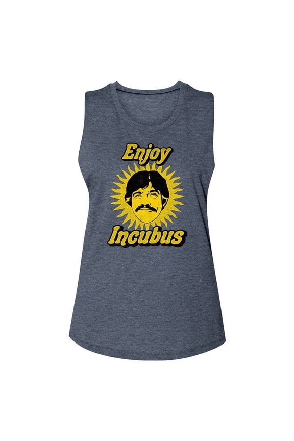 Incubus Enjoy Inubus Antique Denim Women's Muscle Tank Top T-Shirt
