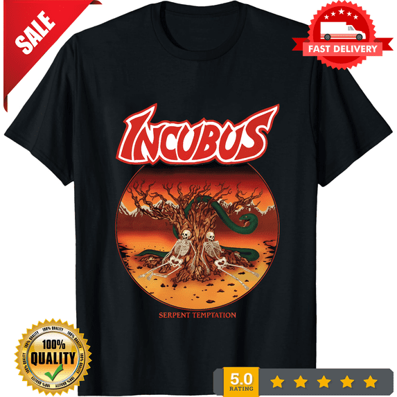 Incubus SERPENT TEMPTATION Gift For Fan White All Size t-Shirt VC577, ULTRA LIMITED-TH79471