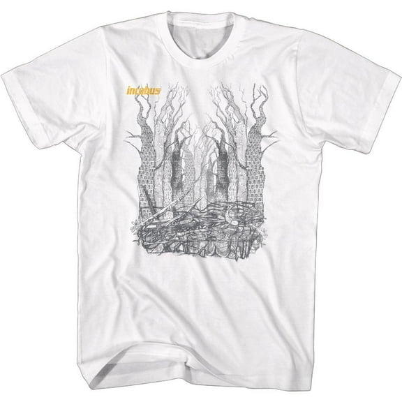 Incubus Trees White T-Shirt