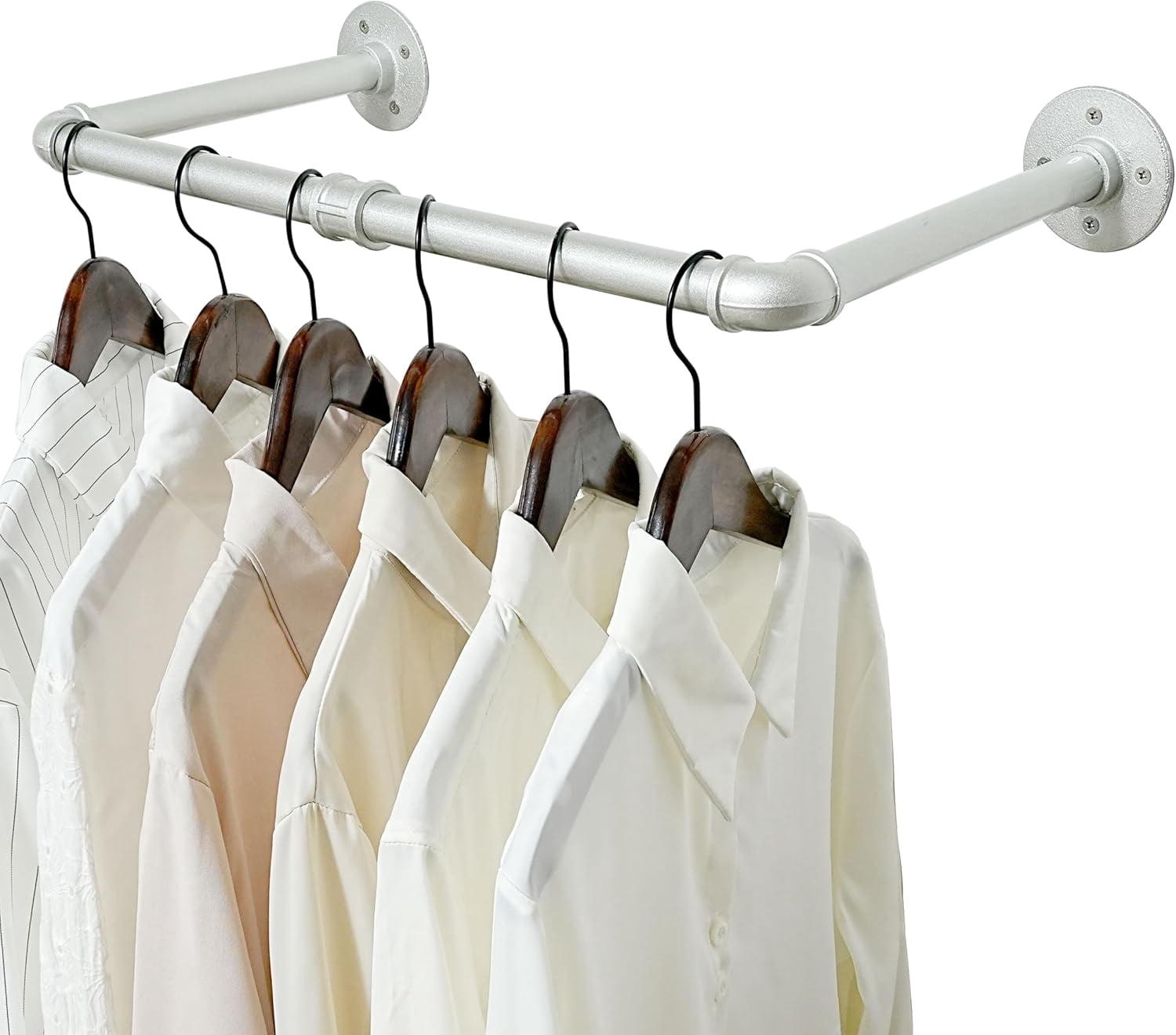 Ind rial Pipe Clothing Rack,24