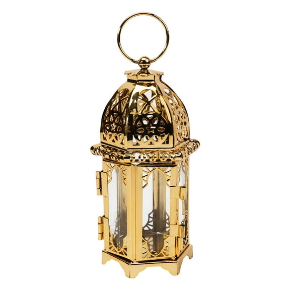 Indain Moroccan Large Iron Tonal Glass Lanterns Tealight Holder Garden Homecandle Lantern For Wedding Party Home Decoration