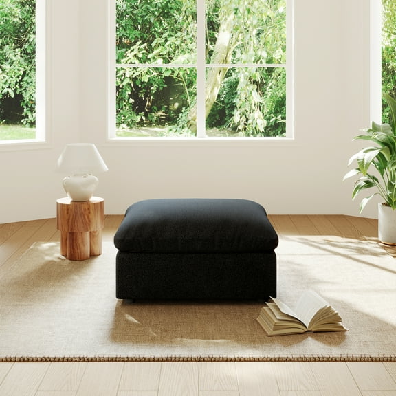 Indecor Home Modular Sectional Sofa Ottoman, Upholstered Sofa Cloud Sofa for Living Room Office Apartment