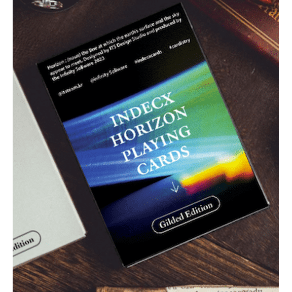 Indecx Series Vol. 2: Horizon Gilded Holo Playing Cards by Infinity Soliware