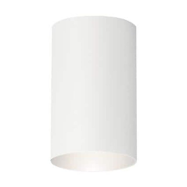 Independence 1Light White Outdoor Porch Ceiling Flush Mount Light with