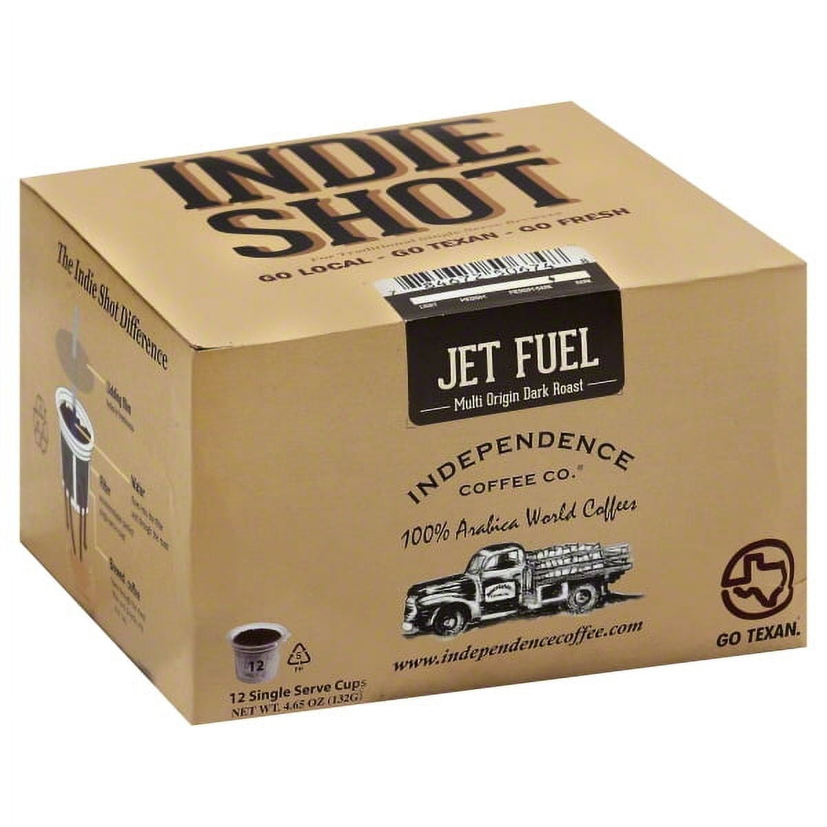 Independence Coffee Co Coffee Ss Jet Fuel Dark Roast 1.00 Ea