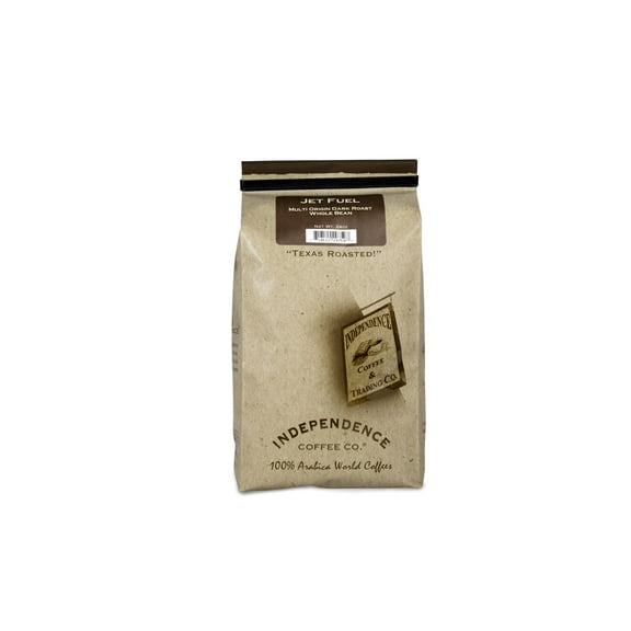 Independence Coffee Company - Jet Fuel Intense Dark Roast Coffee -  24 oz Whole Bean