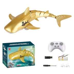 Independence Day 2.4GHz Remote Control Underwater Simulation Boat, High Speed Electric Submarine Toy for Summer Swimming Pool, Waterproof RC Vessel for Teens and Adults Independence Day Water Battle