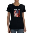 thumbnail image 1 of Independence Day 4Th Of July. T-Shirt Women -Image by Shutterstock, Female 4X-Large, 1 of 4
