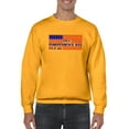 thumbnail image 1 of Independence Day 4Th Sweatshirt Men -Image by Shutterstock, Male 4X-Large, 1 of 4
