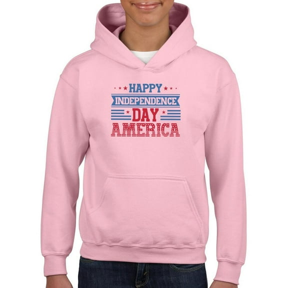 Independence Day America Hoodie Juniors -Image by Shutterstock, x-Large