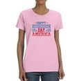 thumbnail image 1 of Independence Day America T-Shirt Women -Image by Shutterstock, Female XX-Large, 1 of 4