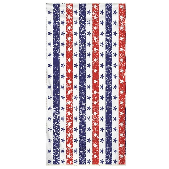 Independence Day American Flag Beach Towel Large Oversized Beach and Pool Towel Set Red White Blue Printed Microfiber Pool Towels for Travel Swim Camping, 27 x 55 Inches