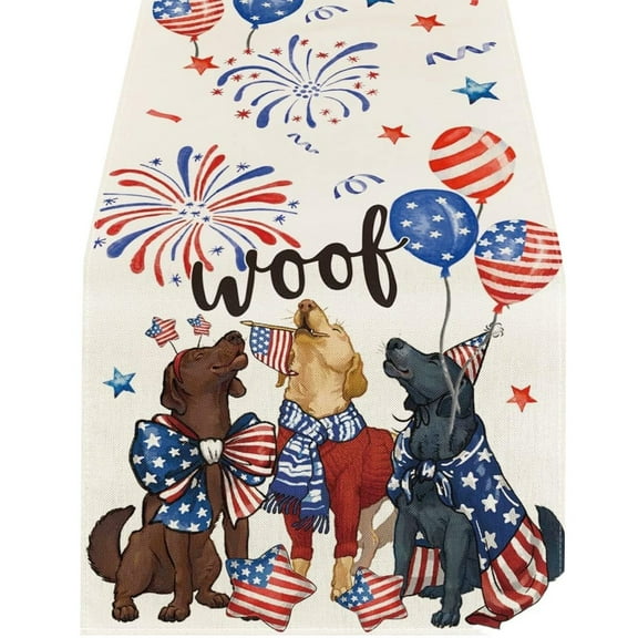 Independence Day American Flag Stars And Stripes Patriotic Table Flag