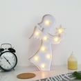 thumbnail image 1 of Independence Day Angel Prop Light, LED Cherubs Table Lamp, Battery Powered Decorative Lighting, Wedding Holiday Party Decor, Blue Ambient Lamp, 1 of 6