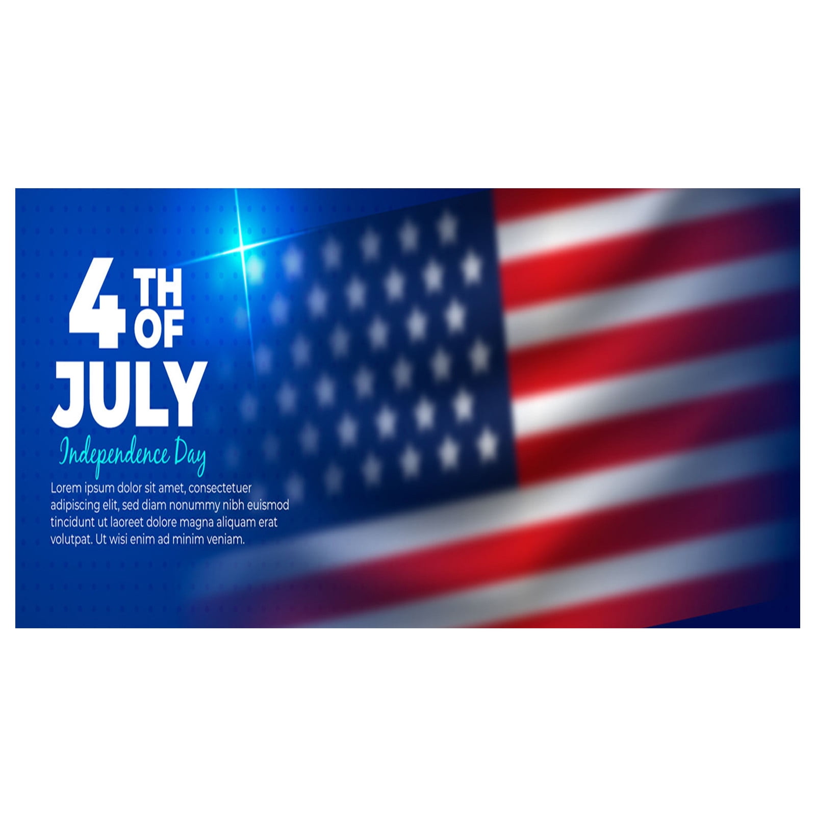 Independence Day Anniversary Garage Door Decoration Independence Day