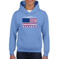 thumbnail image 1 of Independence Day Brush Flag Hoodie Juniors -Image by Shutterstock,  x-Large, 1 of 4
