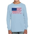 thumbnail image 1 of Independence Day Brush Flag Long Sleeve Toddler -Image by Shutterstock,  3 Toddler, 1 of 4