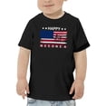 thumbnail image 1 of Independence Day Brush Flag T-Shirt Toddler -Image by Shutterstock,  3 Toddler, 1 of 4