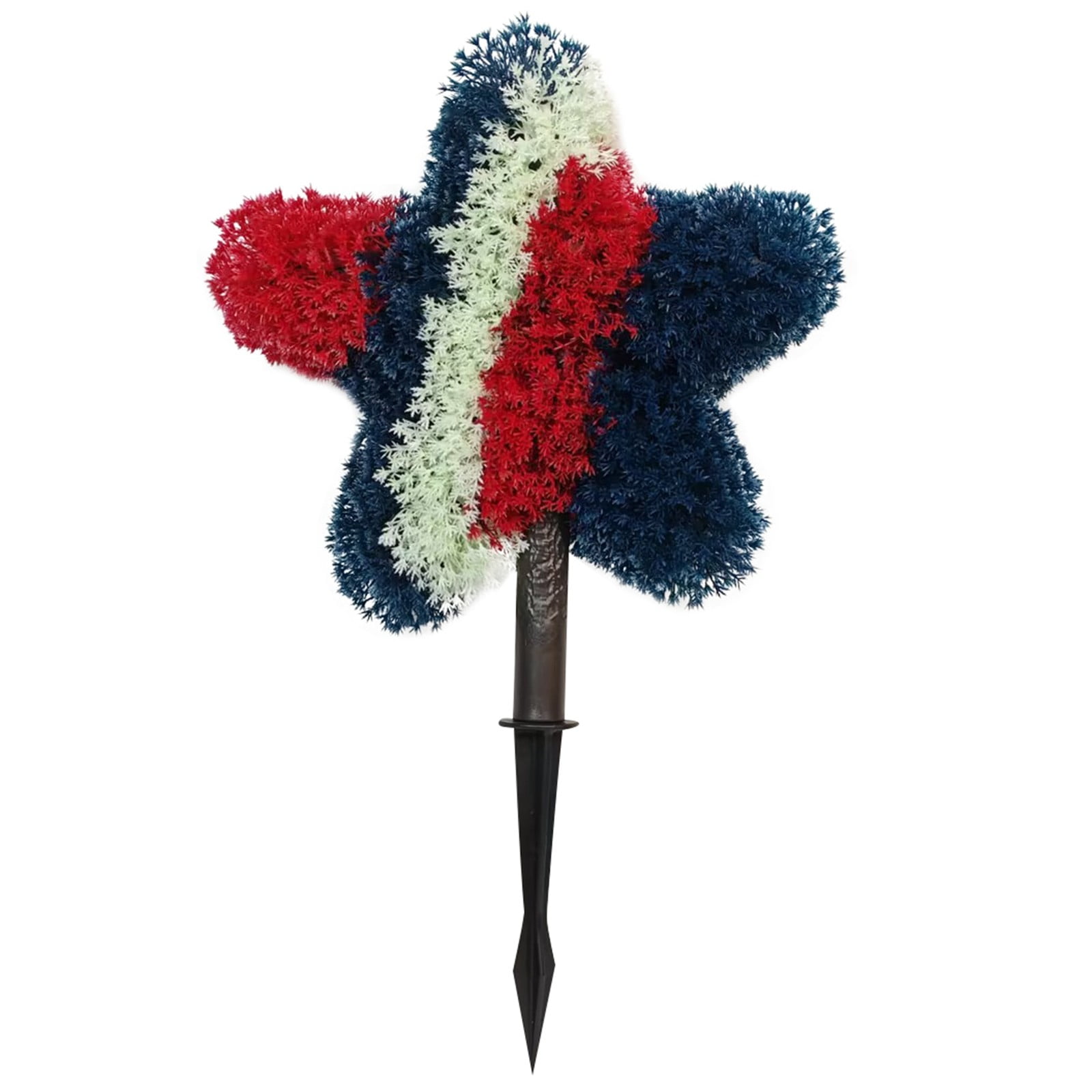 Independence Day Bunny Topiary Patriotic 2025 Americana Decor - Walmart.com