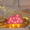 thumbnail image 1 of Independence Day Cloud LED Table Lamp with Ambient Lighting for Holiday Party Decorations, Wedding Centerpieces, Birthday Decor, Battery Operated, 1 of 6