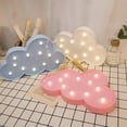 thumbnail image 1 of Independence Day Cloud LED Table Lamp with Ambient Lighting for Holiday Party Decorations, Wedding Centerpieces, Birthday Decor, Battery Operated, 1 of 6