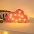 thumbnail image 1 of Independence Day Cloud Prop Light, LED Cloud Table Lamp, Battery Powered Decorative Lighting, Wedding Holiday Party Decor, Blue Ambient Lamp, 1 of 6