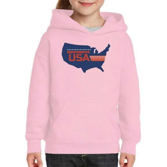 Independence Day Country Hoodie Juniors -Image by Shutterstock, Small