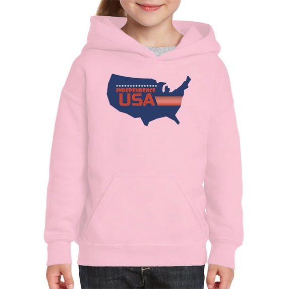 Independence Day Country Hoodie Juniors -Image by Shutterstock, x-Large