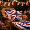 thumbnail image 1 of Independence Day Decoration,Throw Pillow Cover Set Double Pack Soft Textured Fabric Hidden Zipper Removable Cushion Cover Retro Style Home Ornament For Living Room Sofa And Leisure Rest Area, 1 of 6