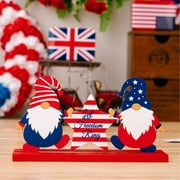Independence Day Decorations USA Independence Day Wreath Decorations Family Holiday Props US Flag Ribbon Wreath 50% off Clearance!