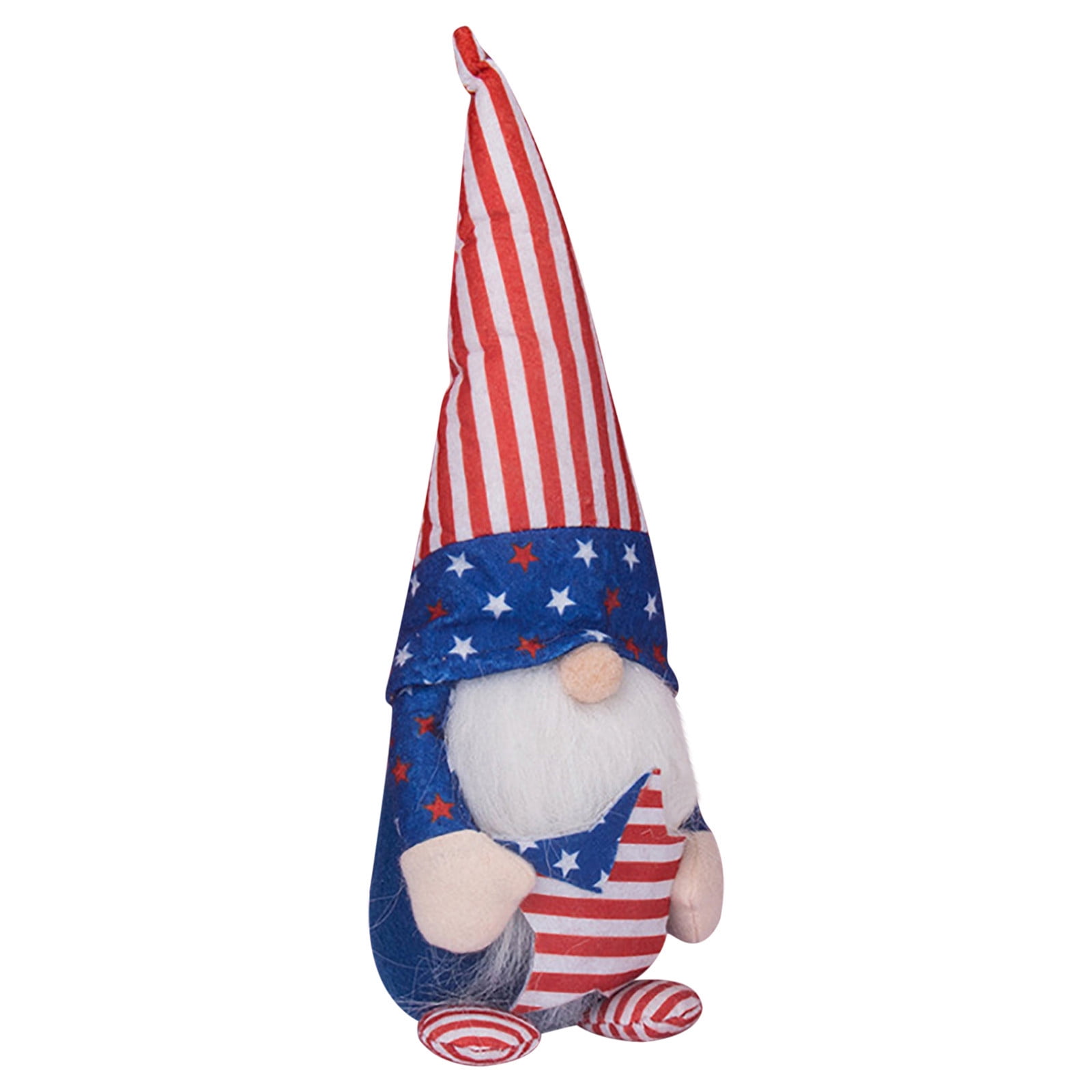 Independence Day Doll American Day Star and Striped Hat Rudolph Dwarf ...