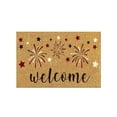 thumbnail image 1 of Independence Day Doormat, Absorbent Stain Resistant Fourth of July Mat, Non-Slip Front Door Patriotic Welcome Rug 15.7x23.6in, 1 of 6