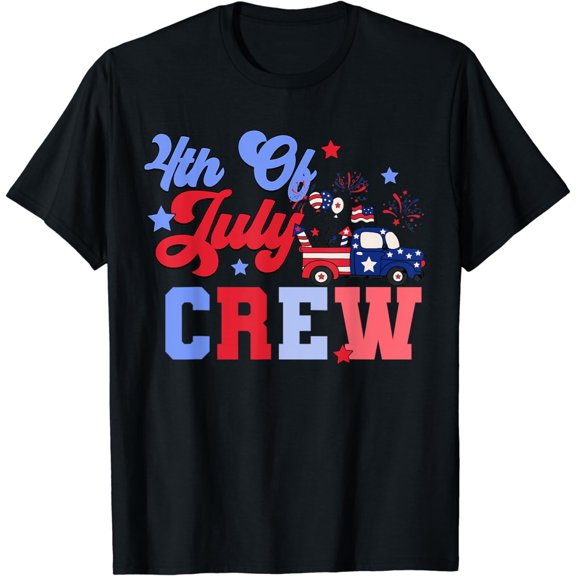 Independence Day Family Matching Shirt 4th Of July Crew Men T-Shirt