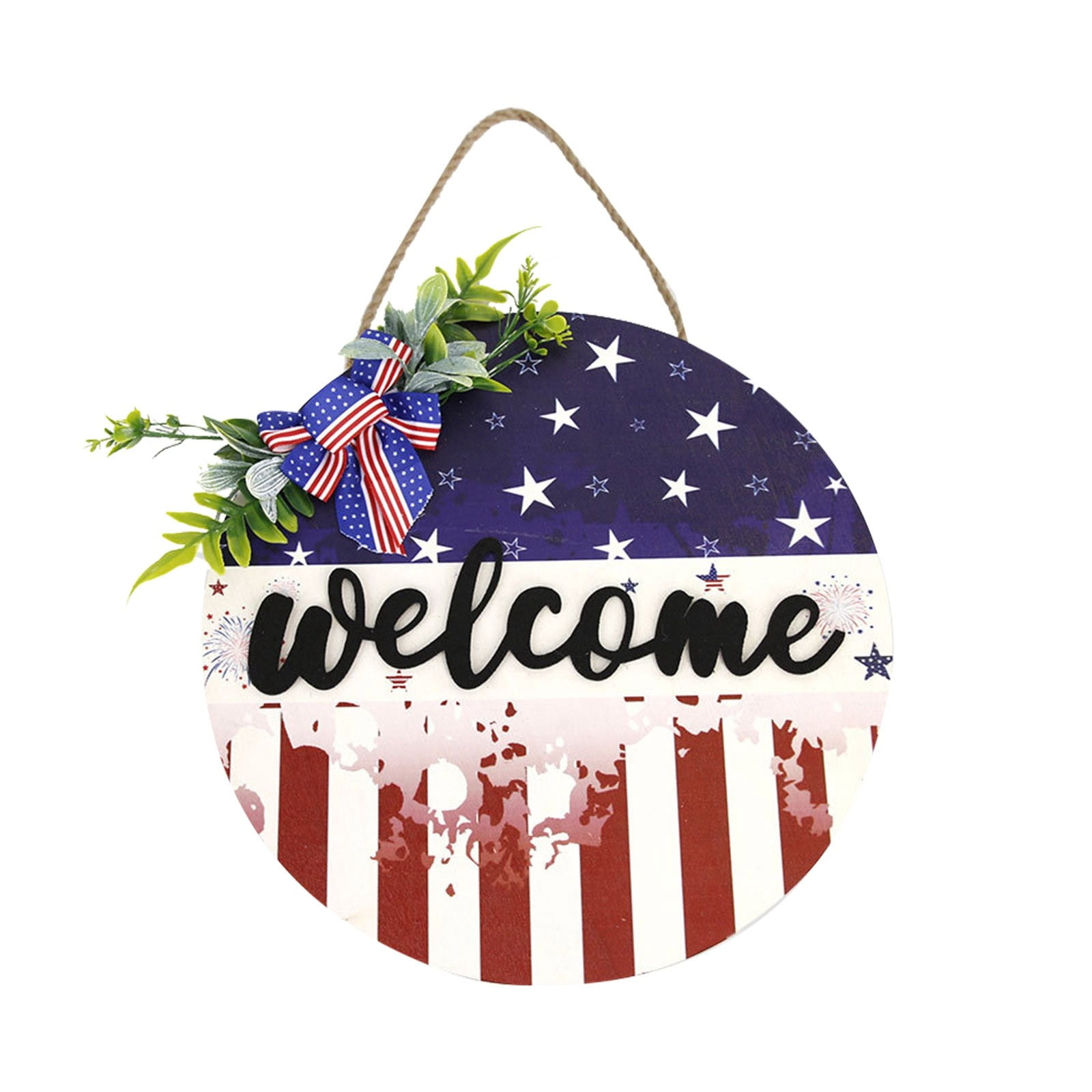 Independence Day Flag Patriotic Wreath Independence Day Wreath 2024