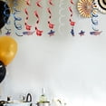 thumbnail image 1 of Independence Day Graduation Party Decorations Of With Dangling Spiral Banner Ribbon, 1 of 8